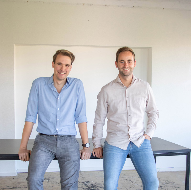 Melvin Hamer en Thijs van Eerden